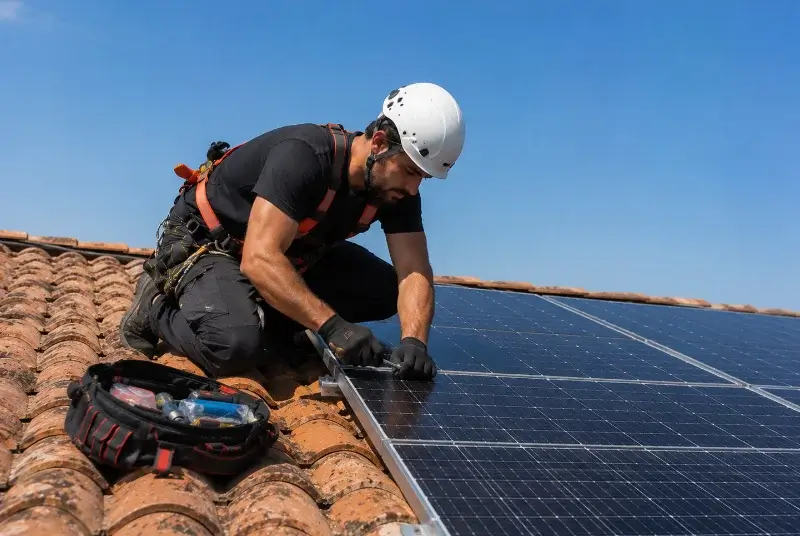 Maintenance et monitoring de panneaux solaires à Maurens-Scopont